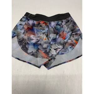 Lululemon Athletic Shorts Floral Multicolor 8 Women's A5